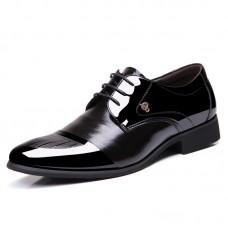 Men's Leather Shoes Pointed Toe